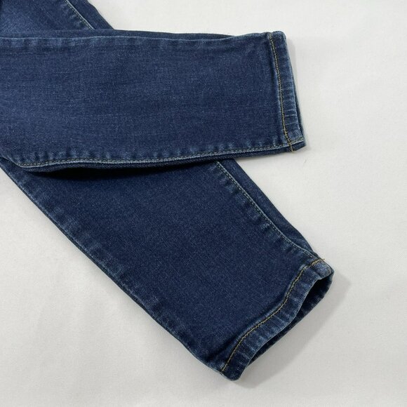 Judy Blue Skinny Slim Jeans Women Size 9/29 Fade Wash Distressed Moto Biker Rock - Picture 7 of 12